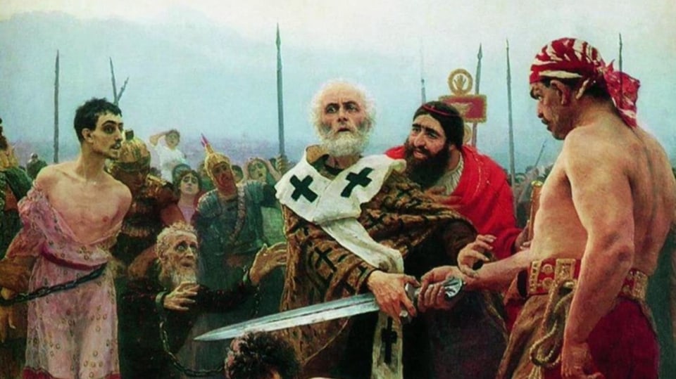 Svatý Mikuláš zabraňuje popravě
